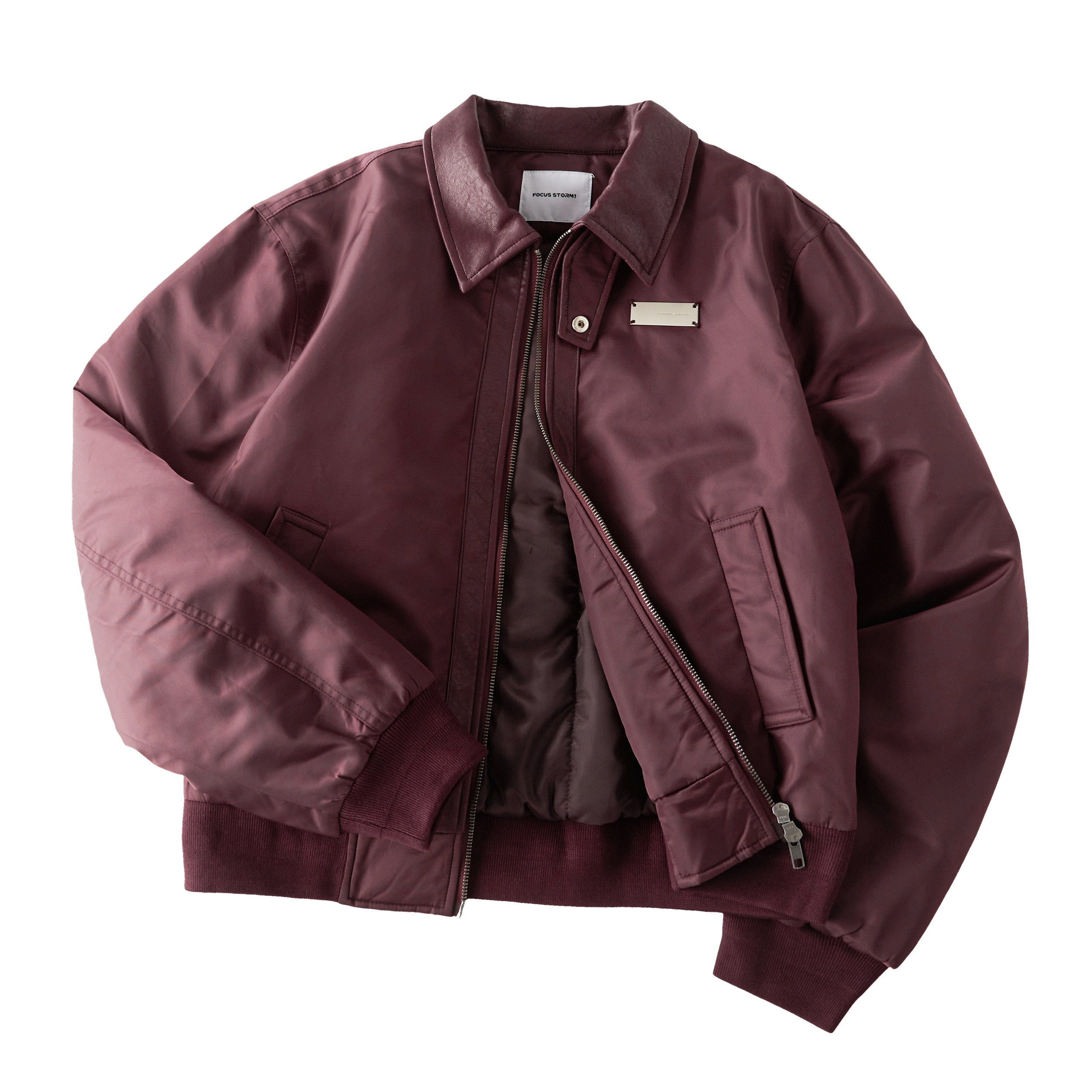 Focus Storm American Vintage Premium Solid Color Short Jacket 70028X# zx - Focus Storm