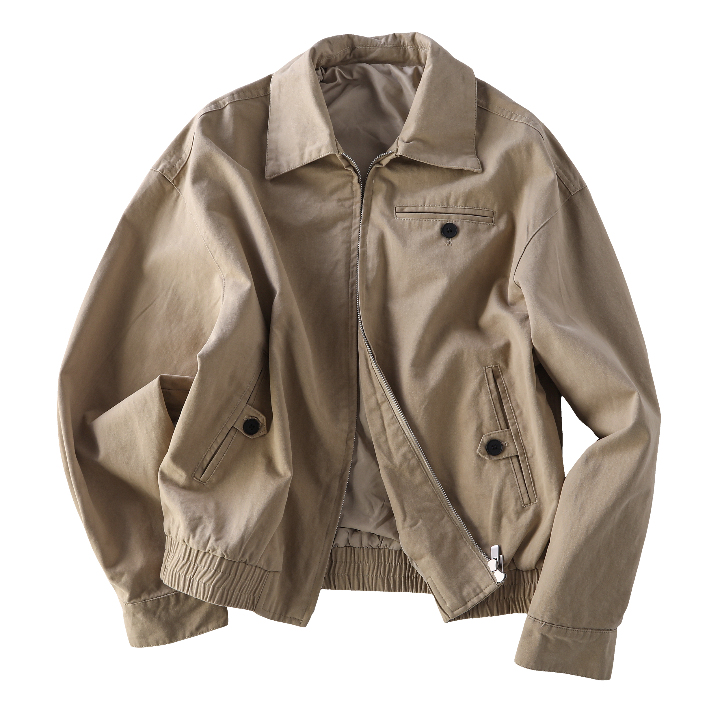 Early Spring 2026! Focus Storm American Vintage Jacket, Spring Loose Casual Unisex Couple's Short Jacket 88002# zx - Focus Storm