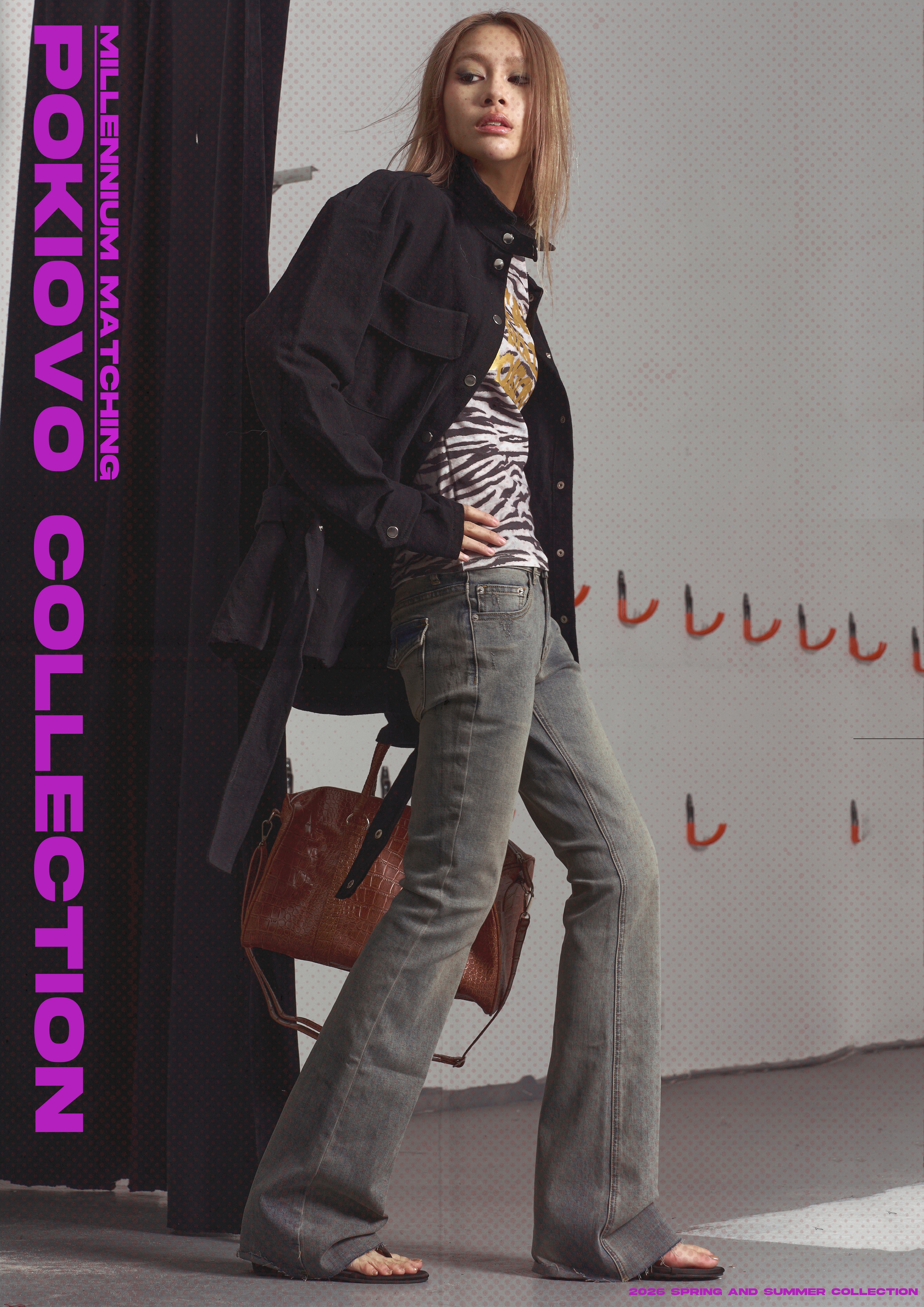 2026 Early Spring! Focus Storm American Workwear-Inspired Lapel Retro Waist-Cinching Short Jacket (with Belt) R7111# zx - Focus Storm