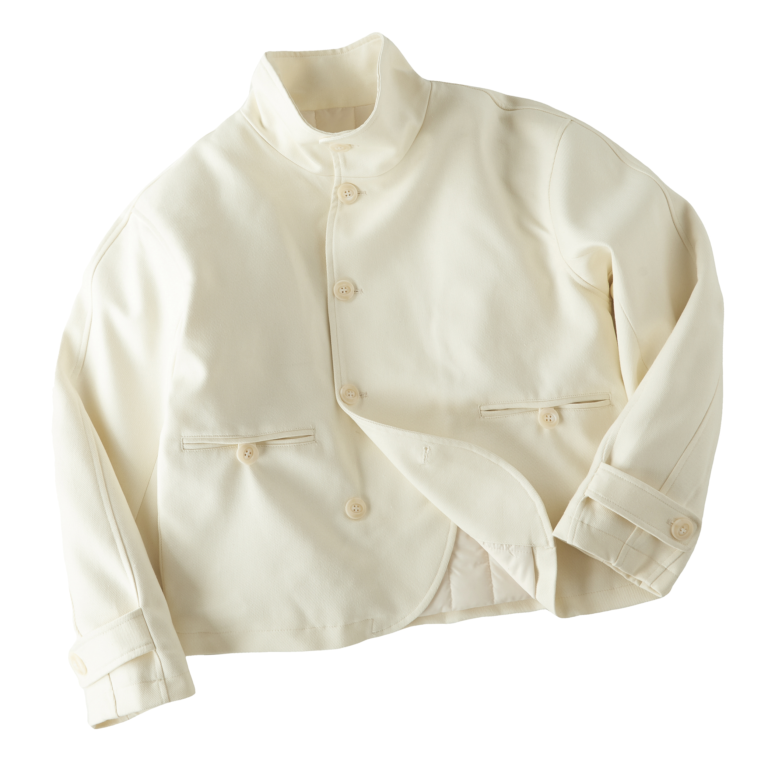 Focus Storm American Retro Stand Collar Design Loose Short Jacket 70035# zx - Focus Storm