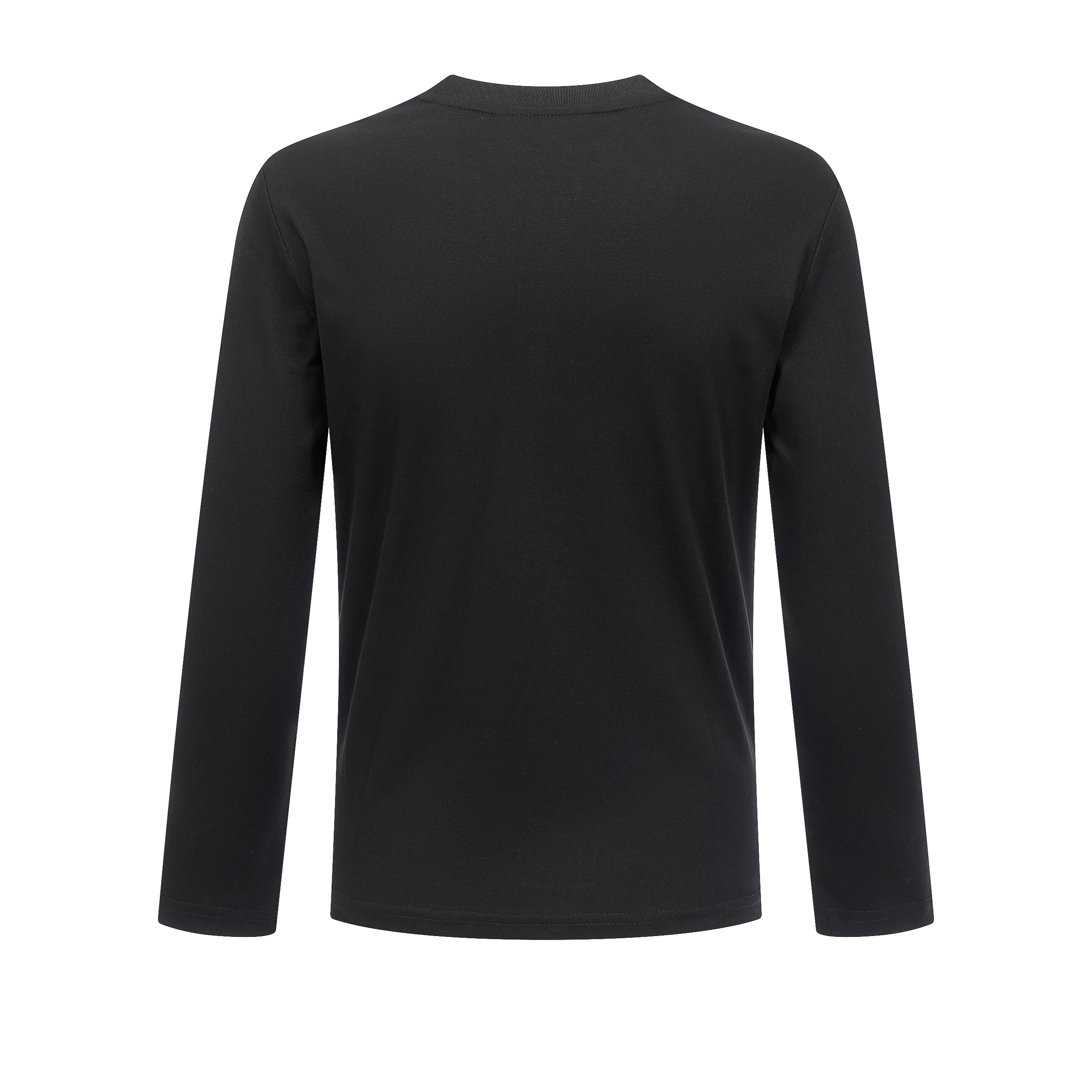 Focus Storm American Clean Fit Minimalist Embroidered Long Sleeve T-shirt 95002# zx - Focus Storm