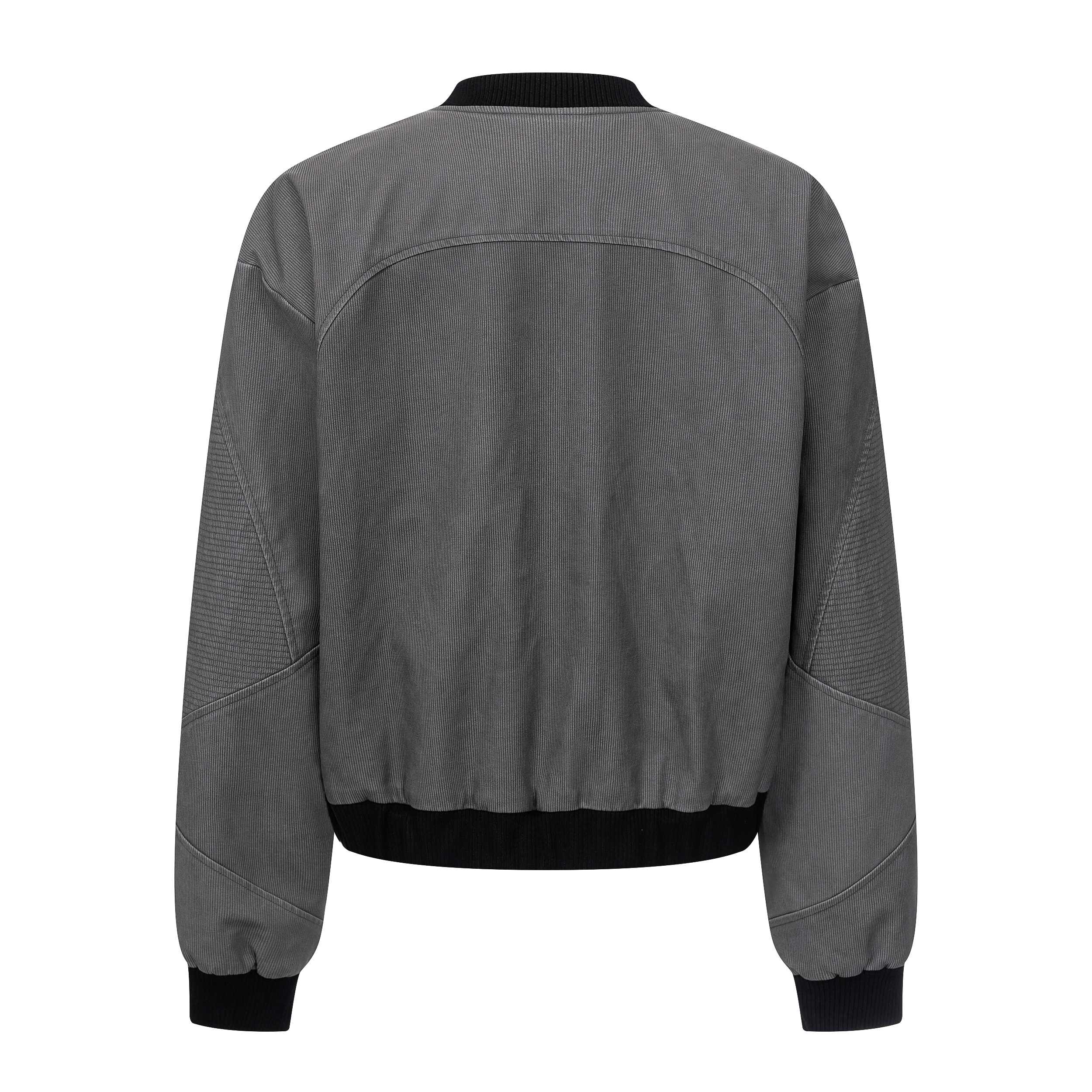 Focus Storm Casual Versatile Color-Block Stand Collar Zipper Jacket YS1-71088# zx - Focus Storm