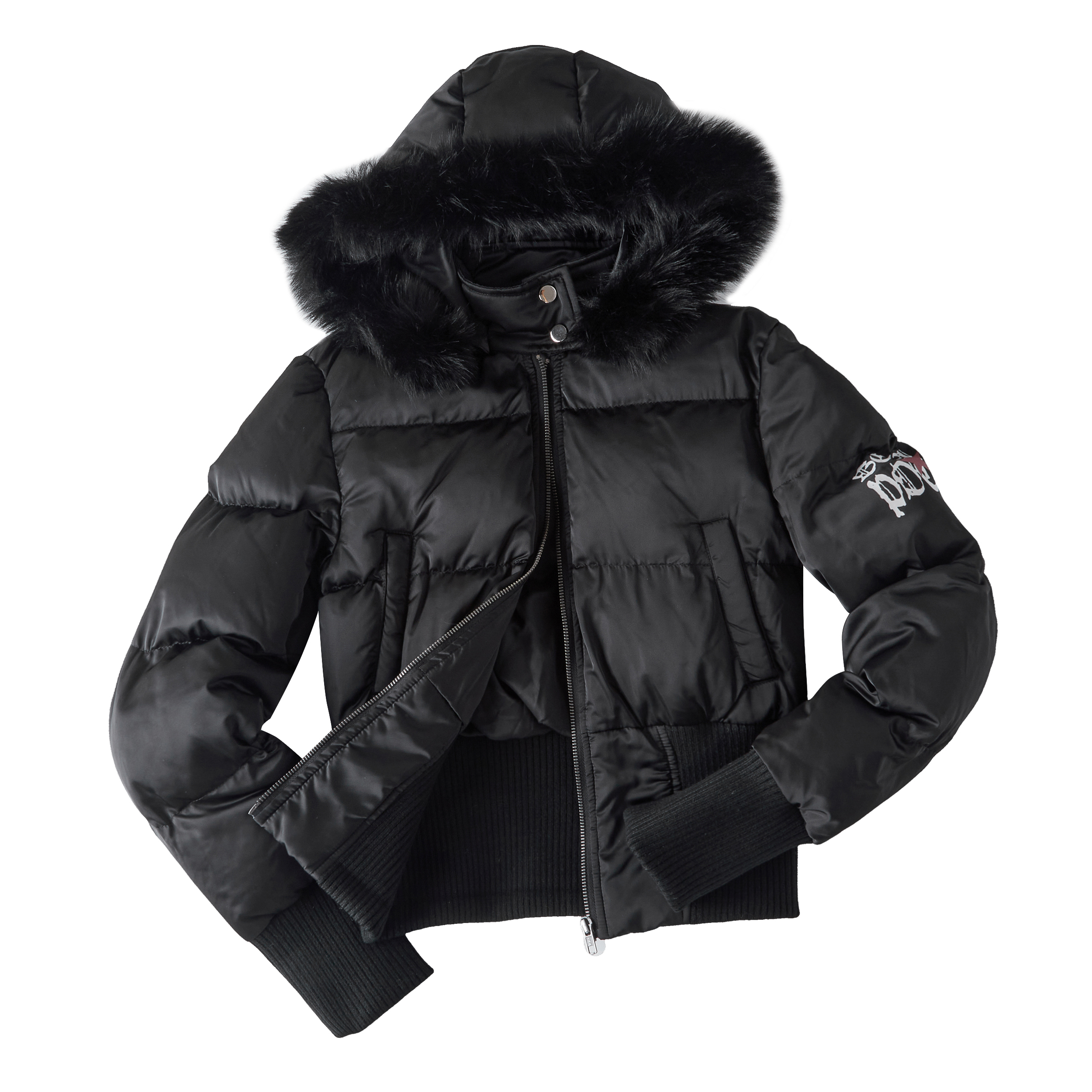 Focus Storm American Retro Winter Bestseller Waist-Slimming Women's Short Slim-Fit Warm Padded Jacket (with Detachable Eco-friendly Faux Fur Collar) R7039# zx - Focus Storm