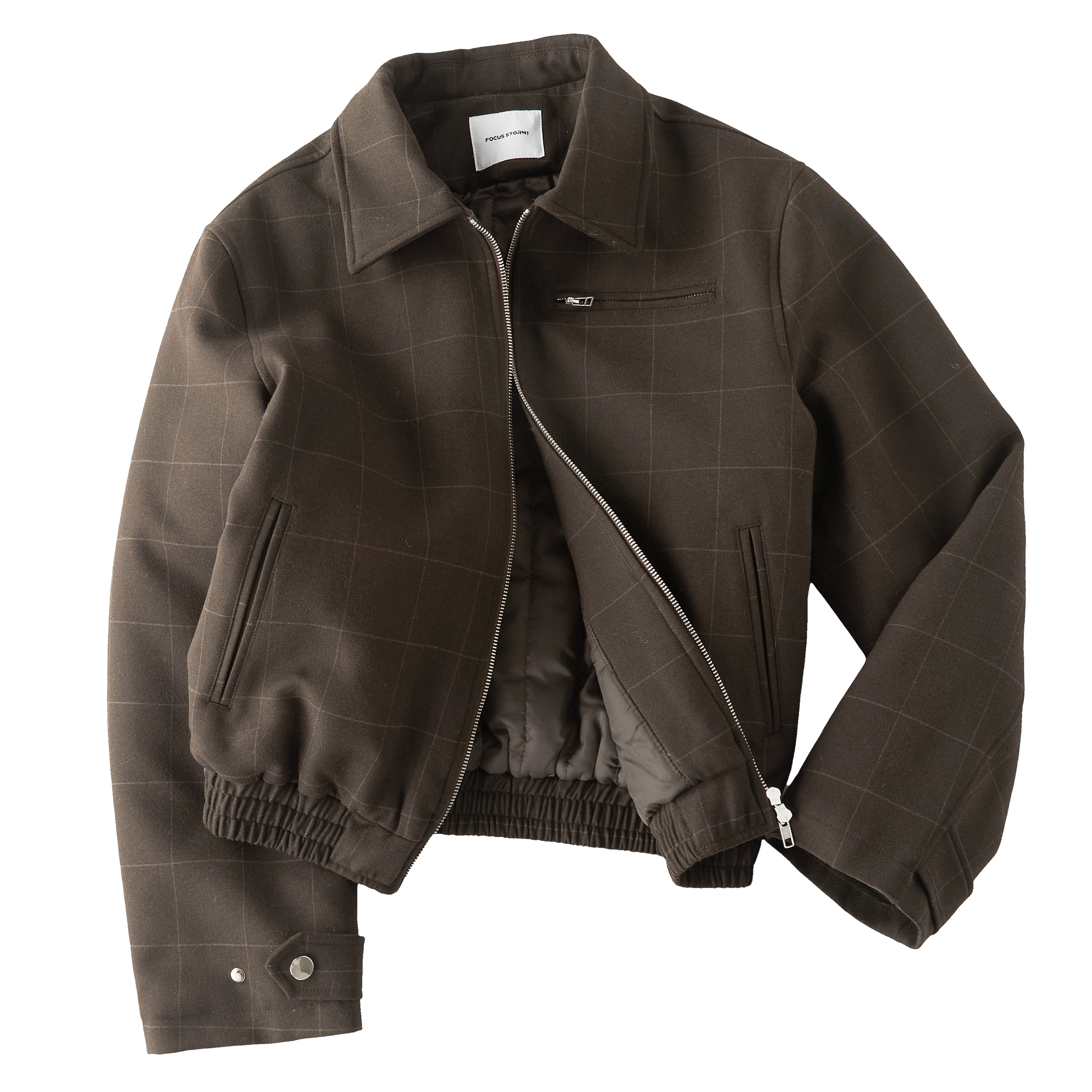 Focus Storm American Retro Lapel Short Jacket High-End Streetwear Cool Style 70033# zx - Focus Storm