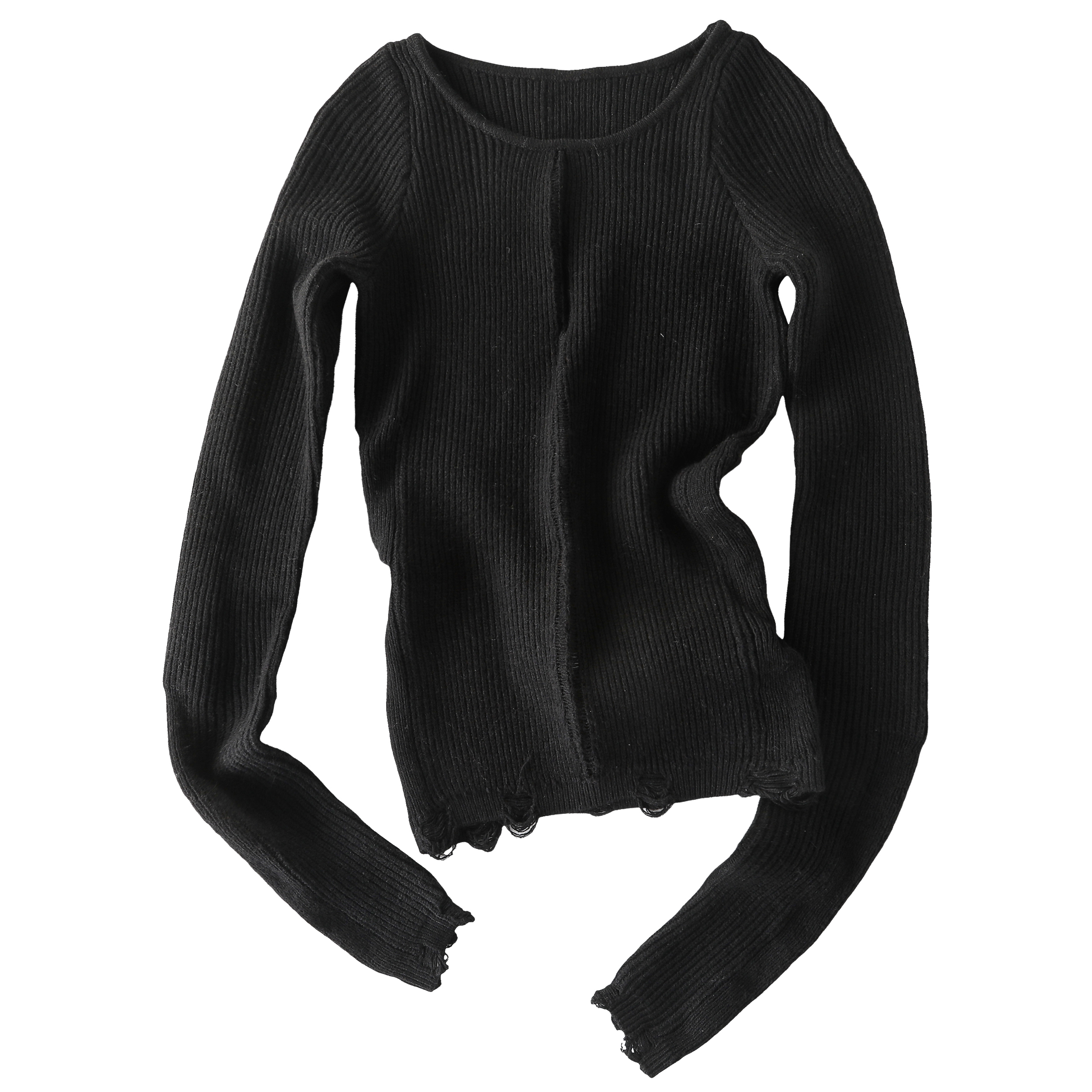 2026 Early Spring! Focus Storm Women's Long Sleeve Knitwear - Korean Style Slim Fit Pullover Round Neck Sweater R6035# - Focus Storm