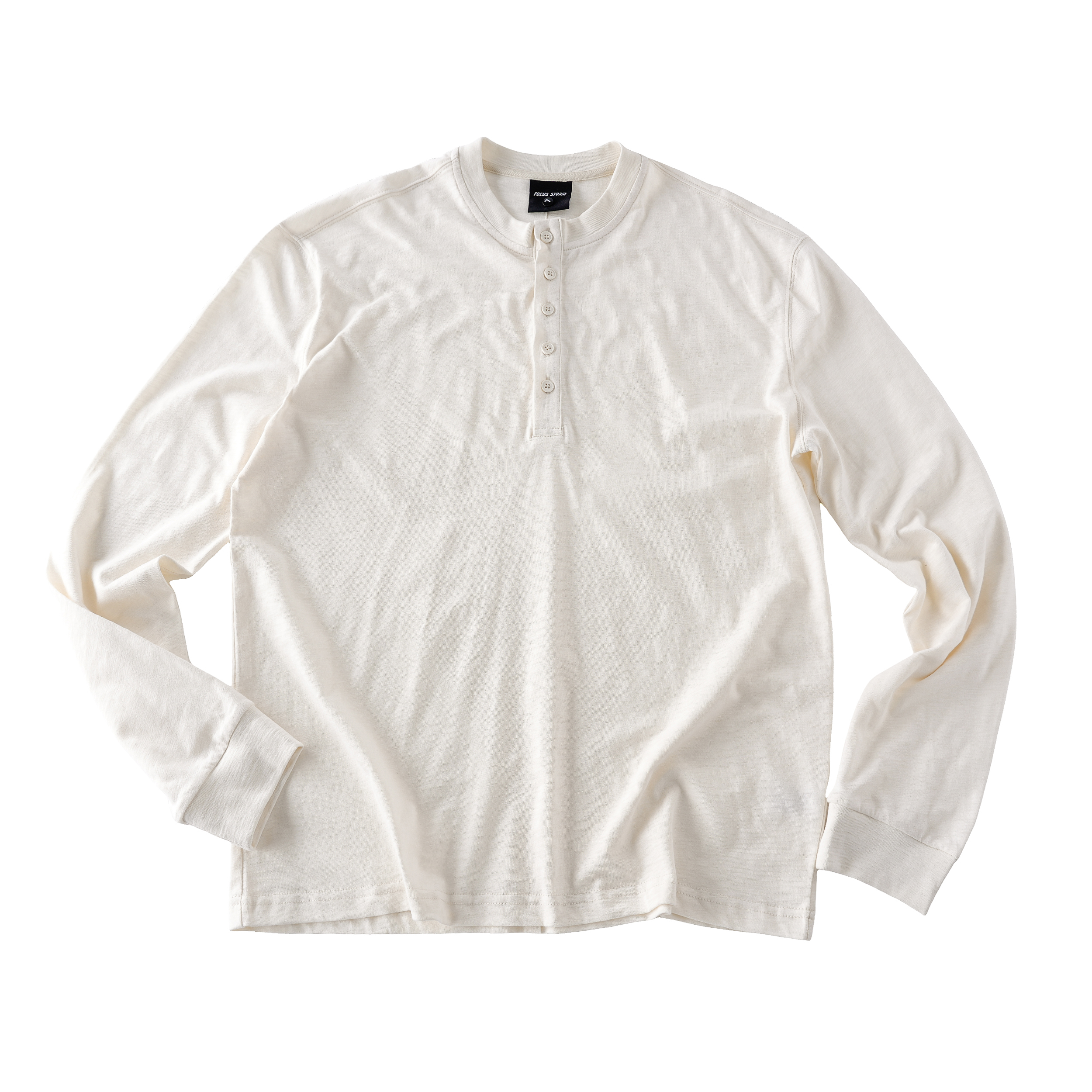 2026 Spring Collection! Focus Storm Soft & Comfortable Loose Fit Versatile Crew Neck Long-Sleeve T-shirt 88057# zx - Focus Storm