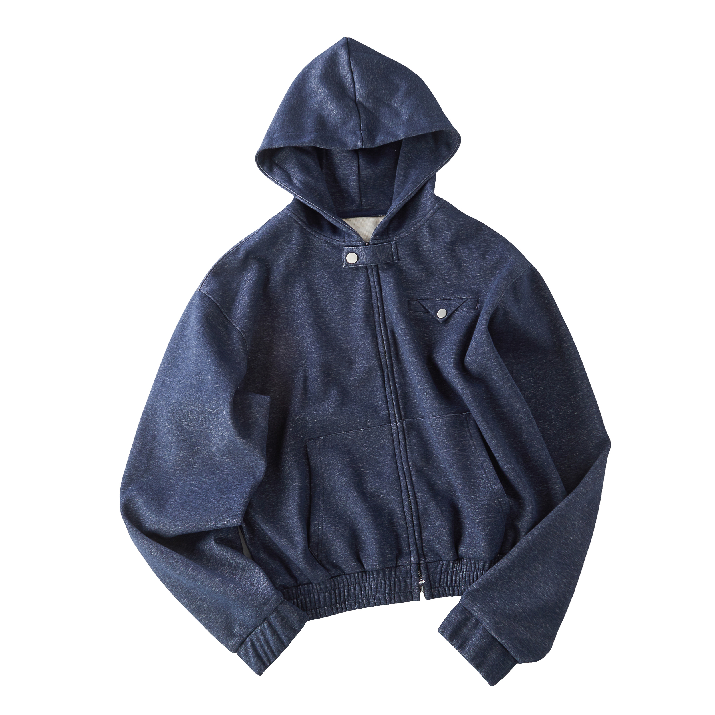 Focus StormTrendy Versatile Hooded Retro Loose Sweatshirt Jacket 70024# zx - Focus Storm