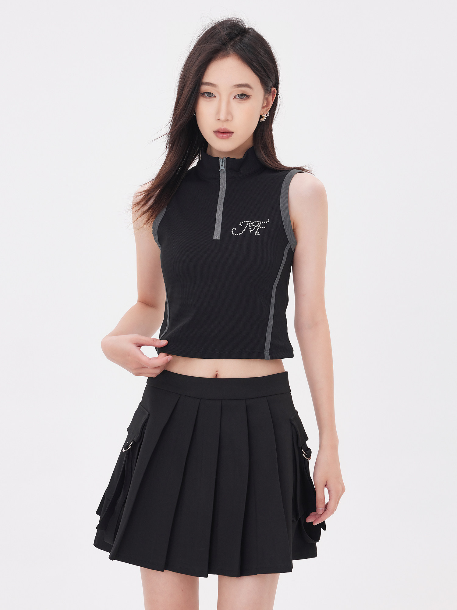 2026 Focus Storm American Sleeveless Women's Summer Vest - High-End Casual Versatile Fashion Tank Top - 91036# zx - Focus Storm