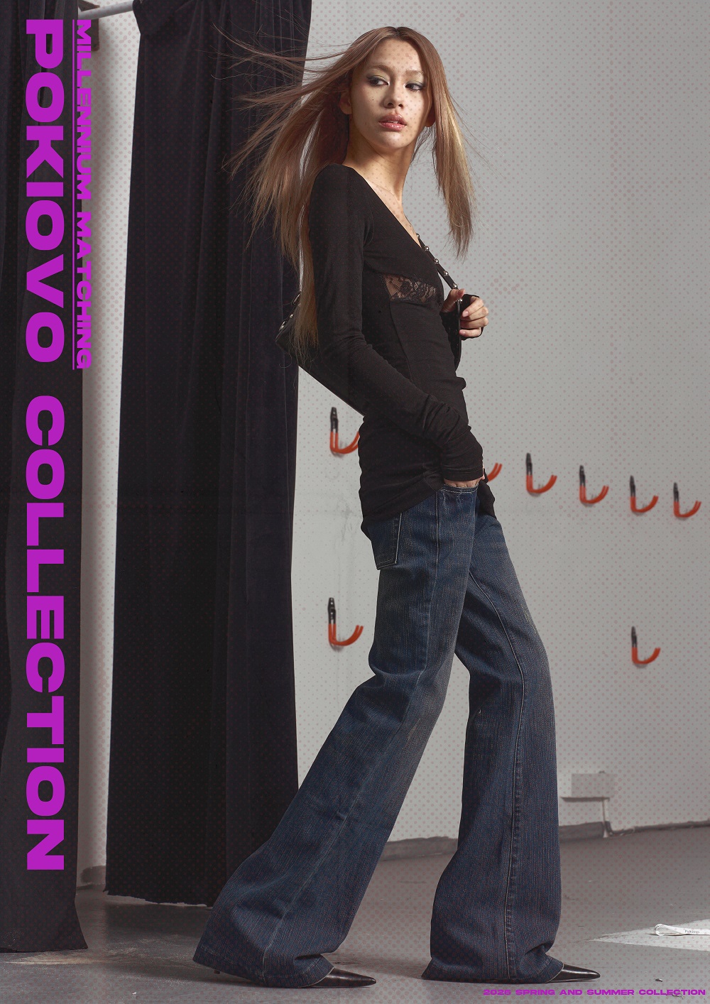 2026 Early Spring! Focus Storm Lace Cross-Paneled Long Sleeve Slim-Fit Base Layer (19.5% Wool) R91218# zx - Focus Storm