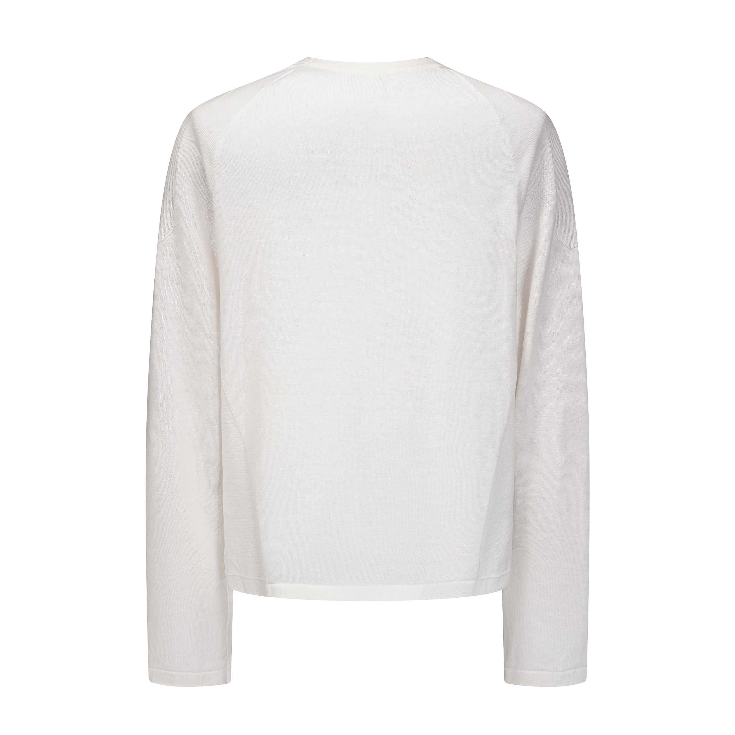 Early Spring 2026! Focus Storm Minimalist Solid Color Crew Neck Long Sleeve T-Shirt 63100# zx - Focus Storm