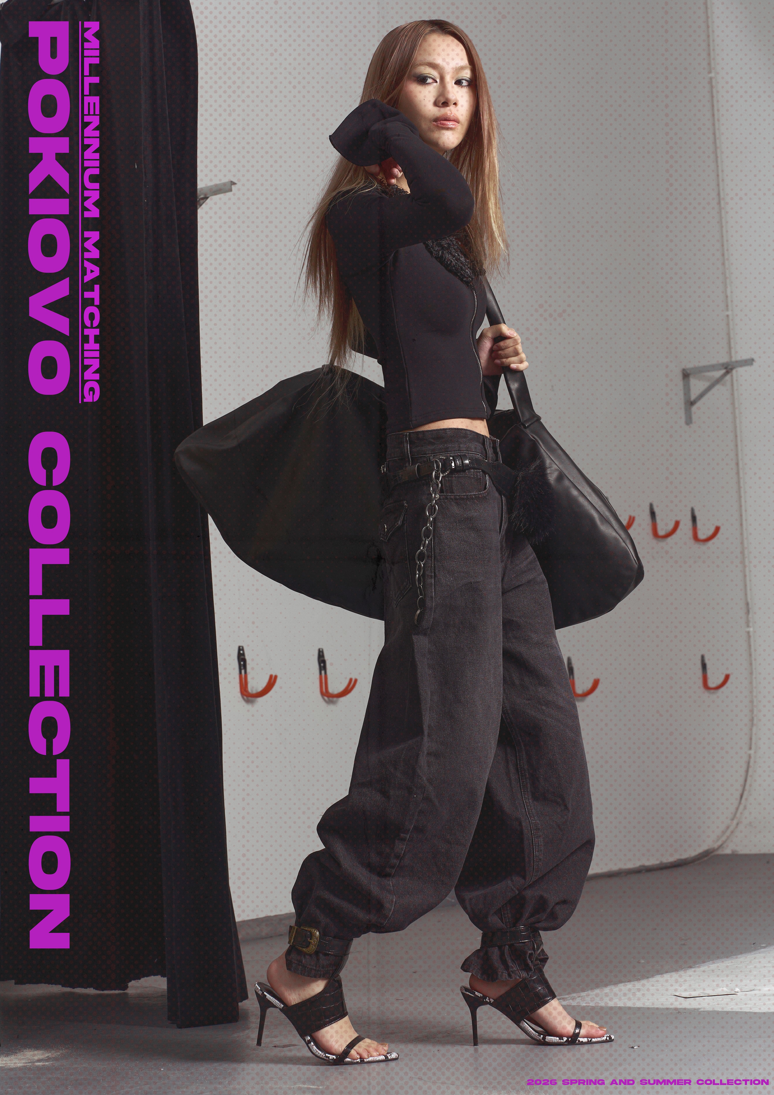 2026 Early Spring! Focus Storm Black & Apricot Fur Collar Feather Sequin Cardigan (contains 4% wool) R8076# zx - Focus Storm