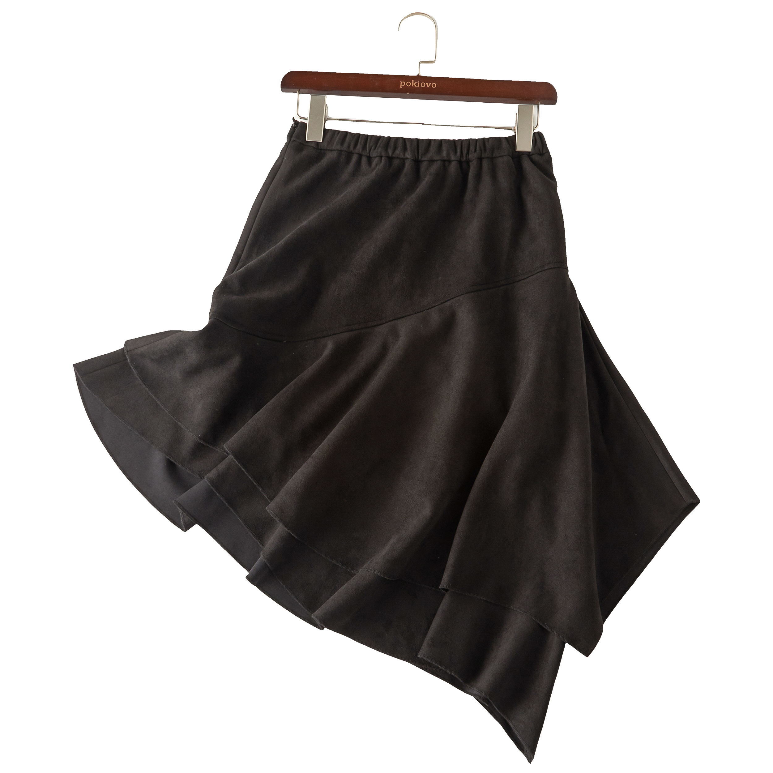 2026 Early Spring! Focus Storm American Design Irregular Tiger Print Midi High-Waist Fishtail Skirt R5061# zx - Focus Storm