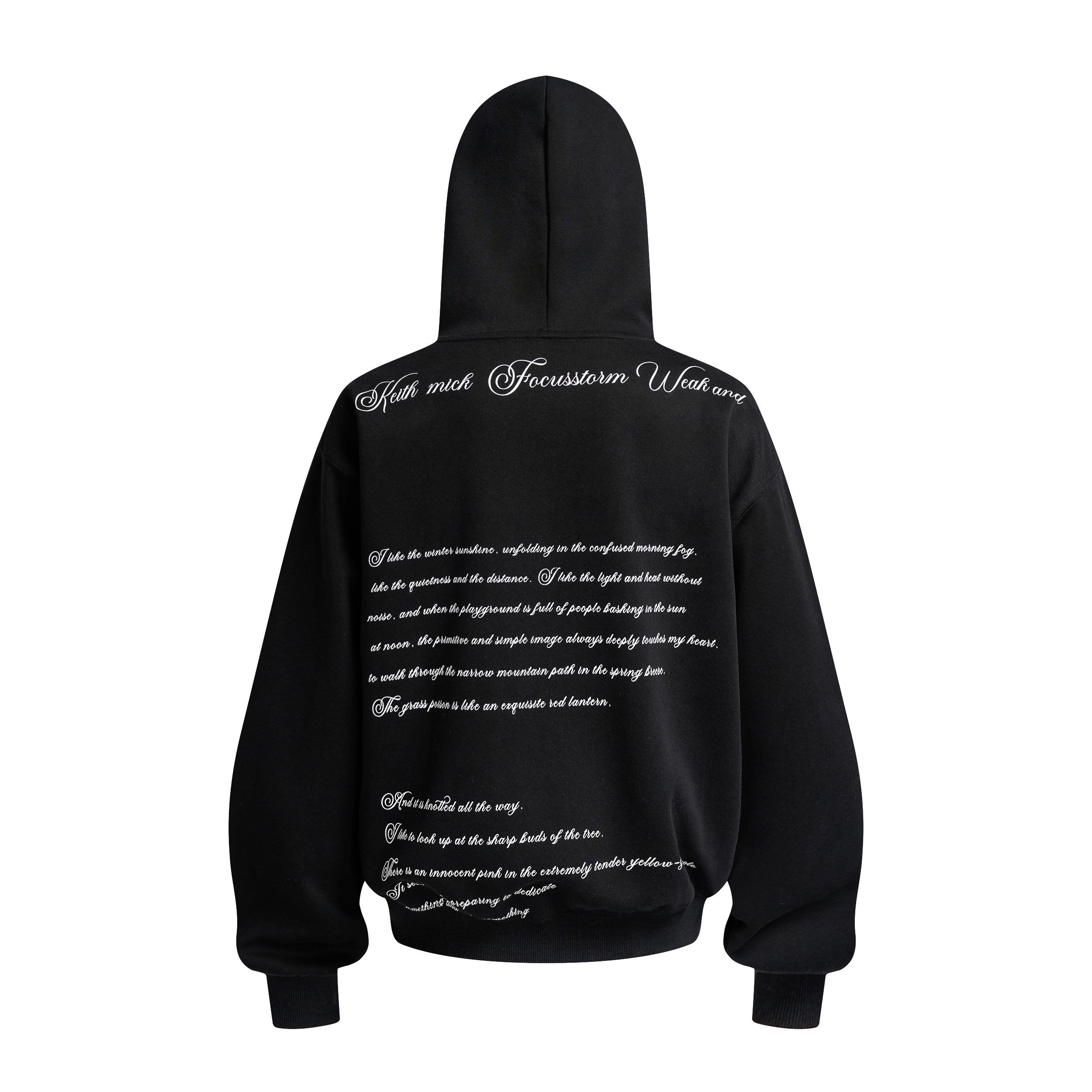 Focus Storm Vintage Loose Fit Printed Sweatshirt 81108# zx - Focus Storm