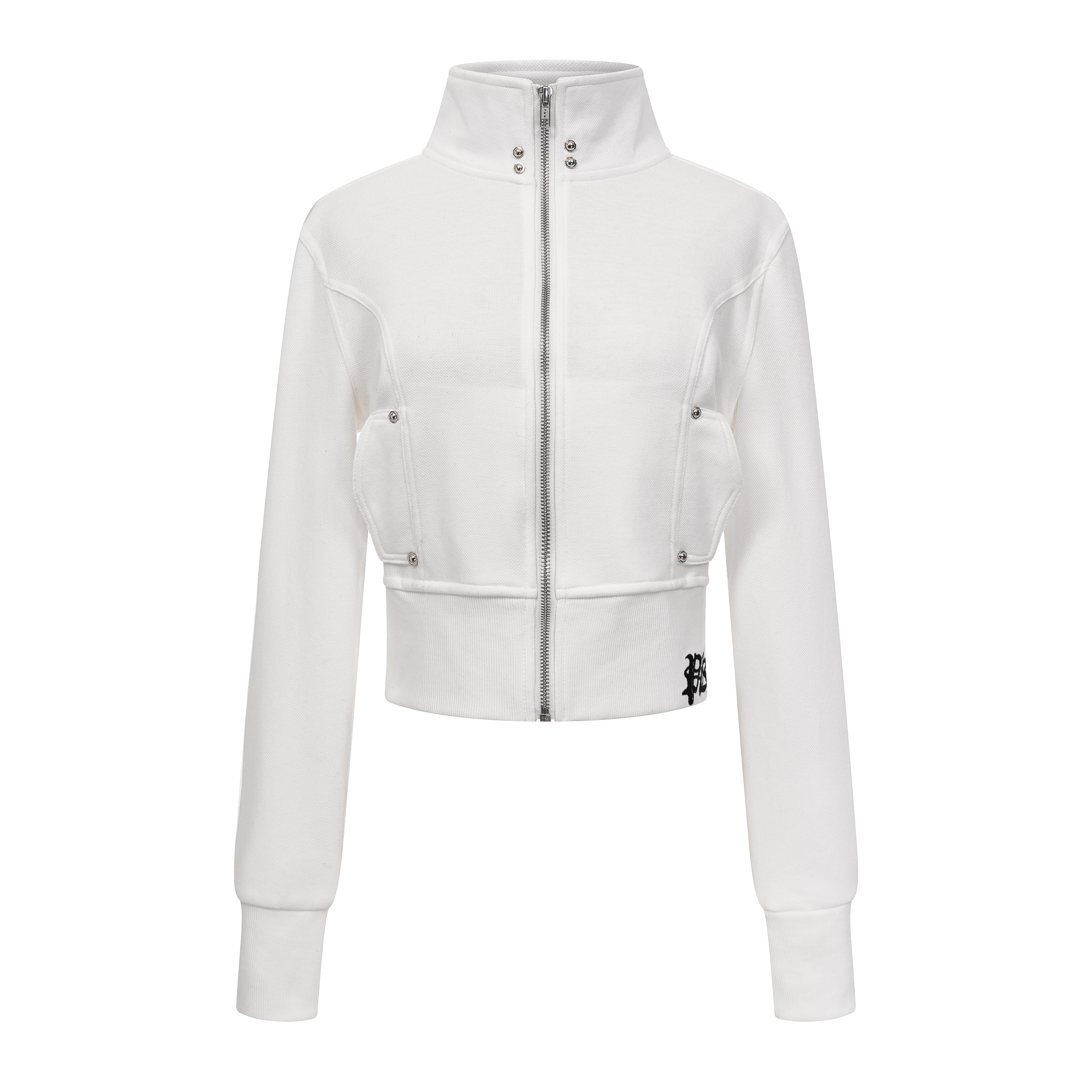 Focus Storm American Vintage Cross Embroidery Versatile Spice Girl Short Jacket R8006# zx - Focus Storm