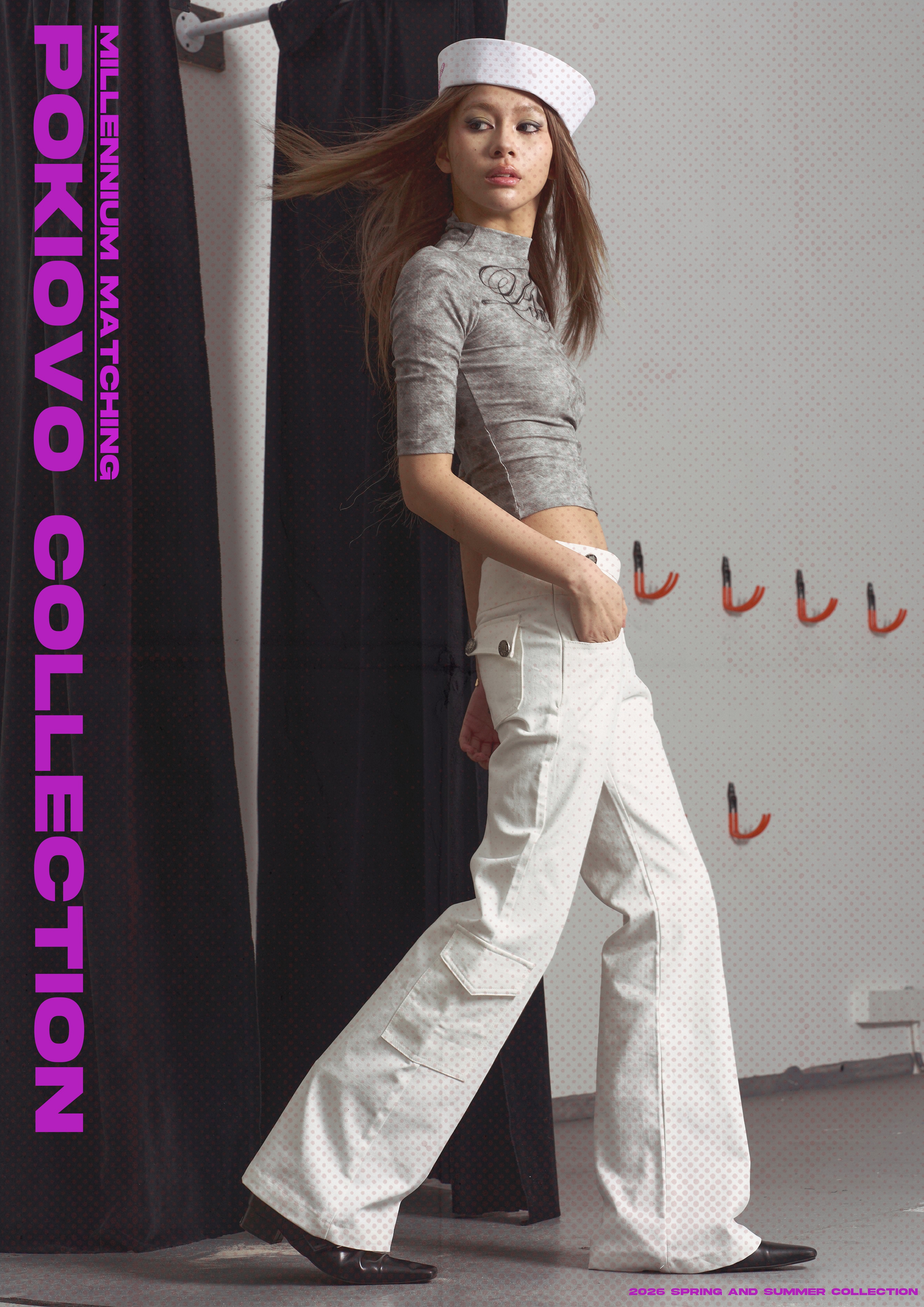 2026 Early Spring! Focus Storm Tie-Dye High-Collar Mid-Sleeve Top R91223# zx - Focus Storm