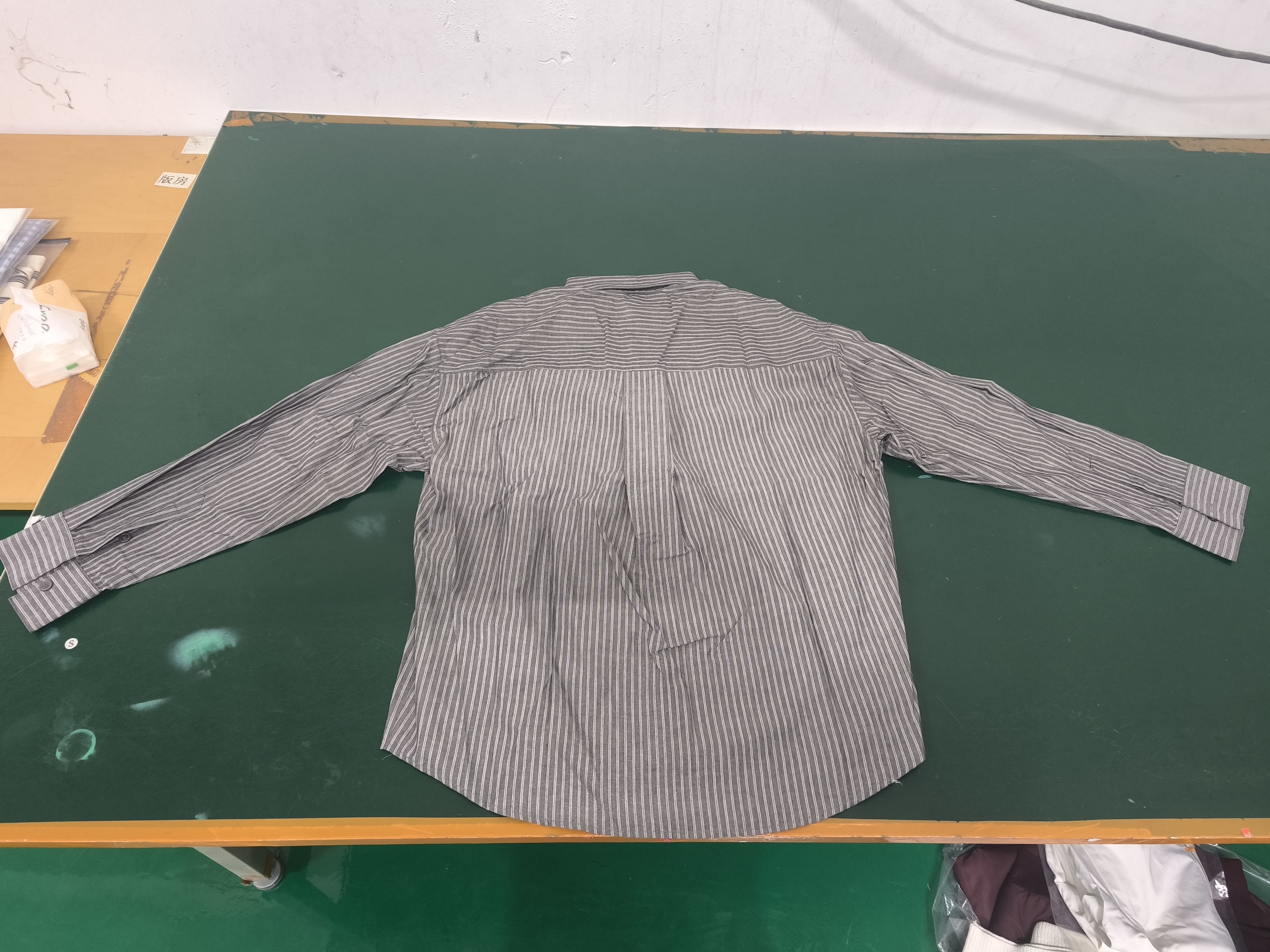 Early Spring 2026! Focus Storm Striped Long Sleeve New Spring Unisex Trend Retro Jacket Shirt 88004# zx - Focus Storm