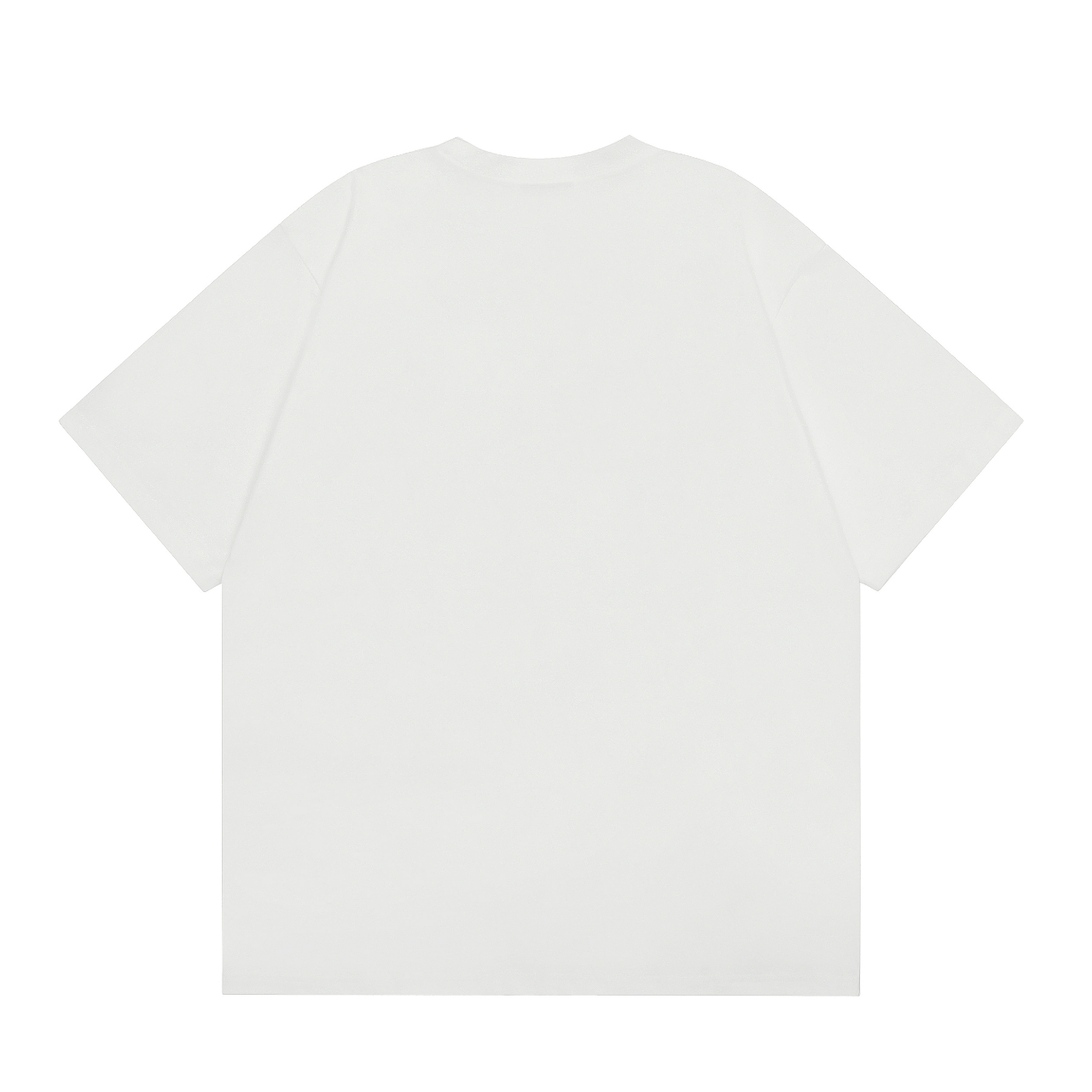 Focus Storm American Heavyweight Unisex Streetwear Loose Casual Versatile Solid Color Short Sleeve T-Shirt YS1-90000# zx - Focus Storm