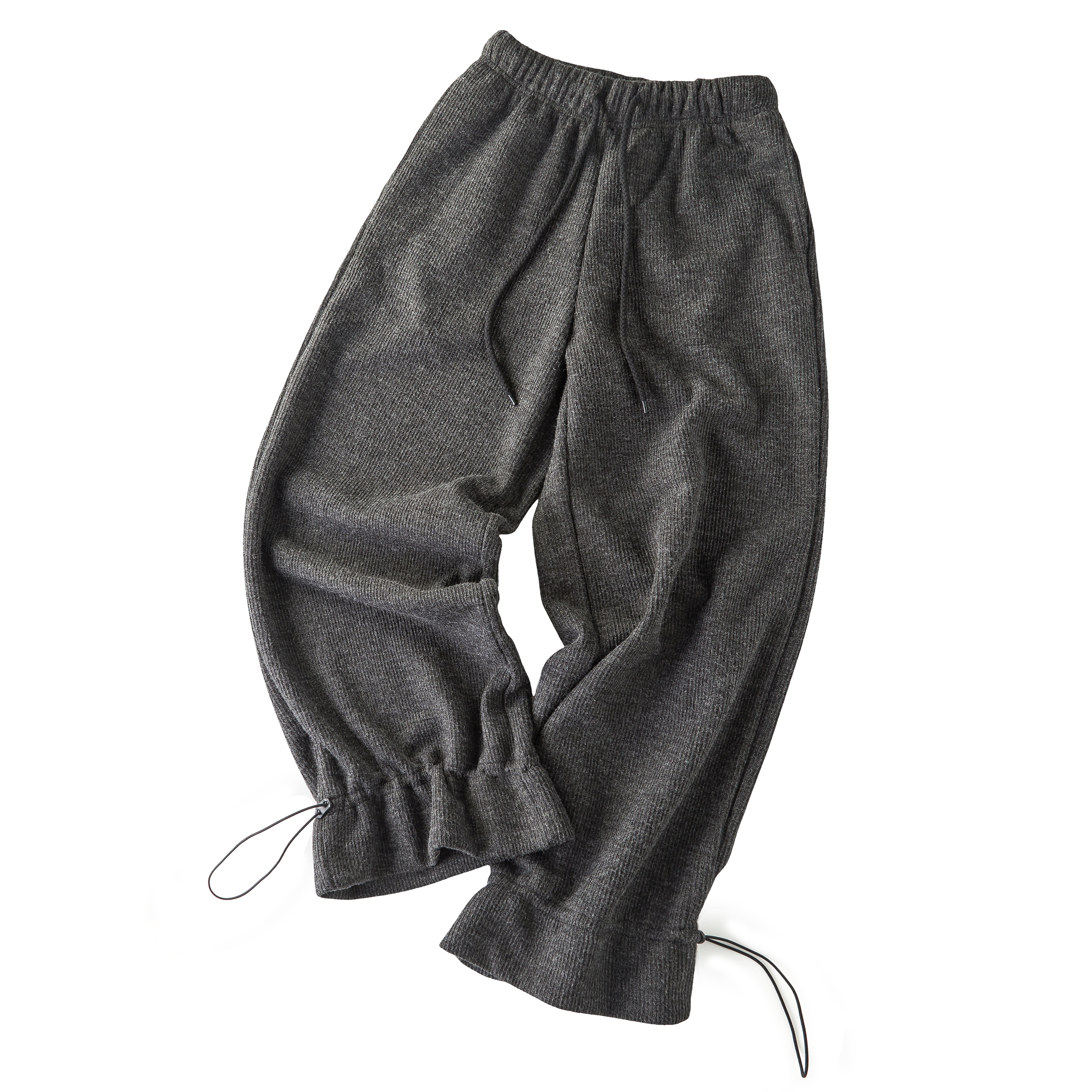 Focus Storm American Lazy Style Polar Fleece Drawstring Versatile Unisex Casual Pants R5058# zx - Focus Storm